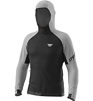 Dynafit Transalper Ptc Hooded M - Fleecepullover - Herren, Black/Light Grey