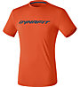 Dynafit Traverse 2 - Laufshirt Trailrunning - Herren, Dark Orange/Blue
