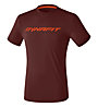Dynafit Traverse 2 - Laufshirt Trailrunning - Herren, Bordeaux/Orange