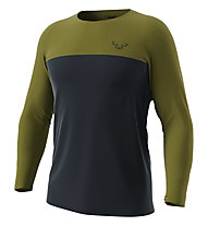 Dynafit Traverse S-Tech - maglia maniche lunghe - uomo, Green/Black