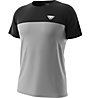 Dynafit Traverse S-Tech S/S - T-shirt alpinismo - uomo, Light Grey/Black