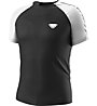 Dynafit Ultra 3 S-Tech S/S - maglia trail running - uomo, Black/White