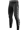 Dynafit Ultra Graphic Long - pantaloni trail running - uomo, Black/Grey/Red