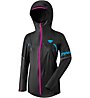 Dynafit Ultra GTX Shakedry 150 - giacca in GORE-TEX trail running - donna, Black/Pink/Blue