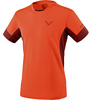 Dynafit Vertical 2 - maglia trail running - uomo, Dark Orange/Dark Red