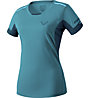 Dynafit Vertical 2 - T-shirt trail running - donna, Light Blue/Blue/Azure