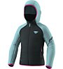 Dynafit Youngstar Infinium Insulation - giacca in GORE-TEX - bambino, Dark Blue/Azure/Pink