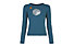 E9 B Planet - Langarmshirt - Kinder, Blue