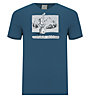 E9 Caffè SP M – t-shirt arrampicata - uomo, Light Blue