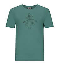 E9 Equilibrium - T-Shirt Klettern - Herren, Dark Green