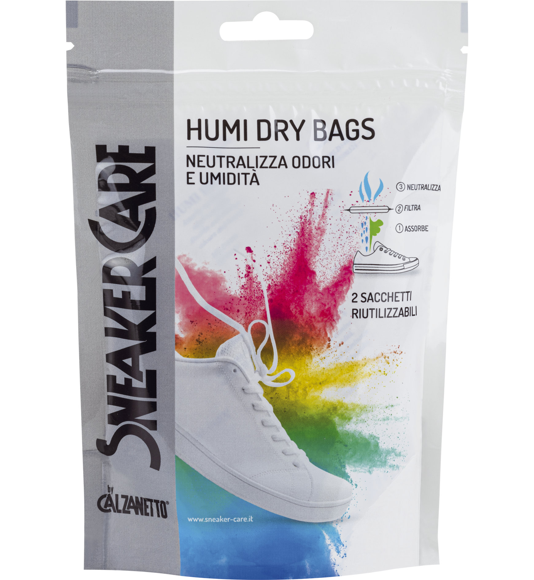 Sneaker Care Humi Dry Bags Geruchs und feuchtigkeitsdichte Beutel