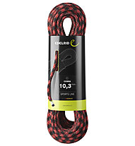 Edelrid Cobra 10,3 mm - corda singola, Red/Black
