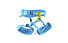 Edelrid Finn - niedriger Kindergurt, Light Blue