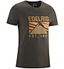Edelrid Highball IV - T-shirt - Herren, Dark Brown/Orange