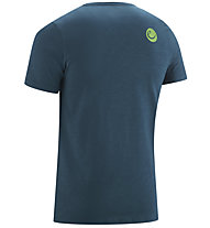 Edelrid Highball IV - T-shirt - Herren, Dark Blue/Green