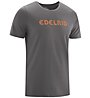 Edelrid Me Corporate II - T-shirt - Herren, Dark Grey/Orange