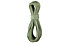 Edelrid Skimmer Pro Dry 7.1 mm - mezza corda/gemella, Green