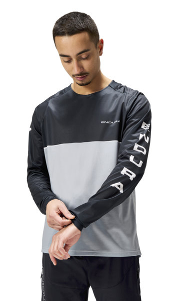 Endura Core Printed - Langarm MTB Trikot - Herren, Gr. L