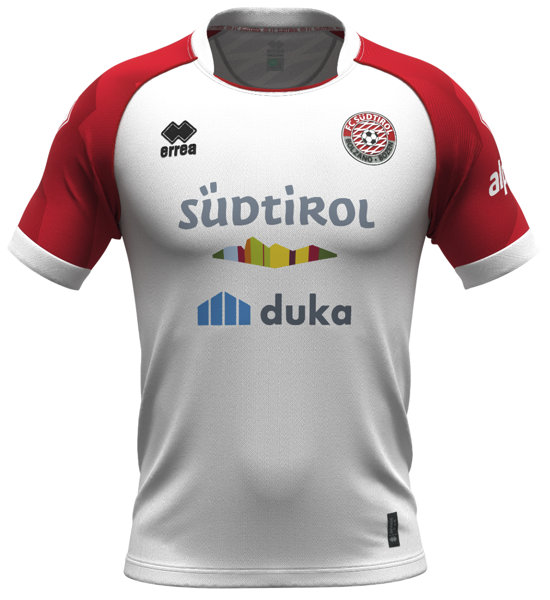 Errea FC Südtirol 25/26 Home Jr - Fußballtrikot - Kinder, Gr. XS
