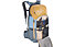 Evoc FR Trail - MTB Rucksack mit Rückenprotektor, Blue/Grey