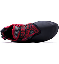 Evolv Agro - scarpette da arrampicata - uomo, Black/Red