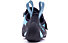 Evolv Kira - scarpette da arrampicata - donna, Black/Light Blue