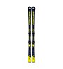 Fischer RC4 Worldcup RC M-Track + RC4 Z12 GW Powerrail - sci alpino race, Black/Yellow