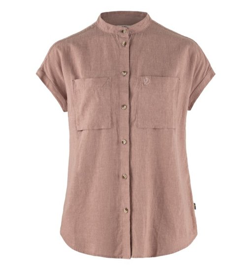 Fjällräven Ovik Hemp SS W - camicia a maniche corte - donna. Taglia S