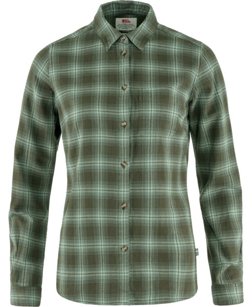 Fjällräven Övik Flannel W - Langarm Hemd - Damen, Gr. L