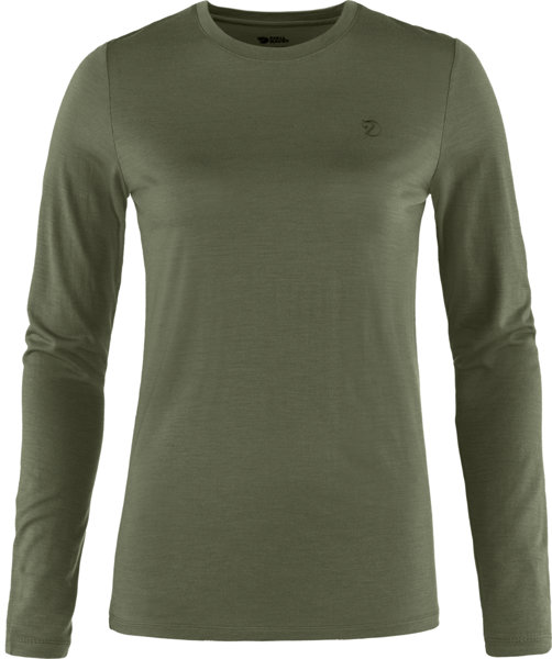 Fjällräven Abisko Wool LS W - Langarmtrikot - Damen, Gr. L