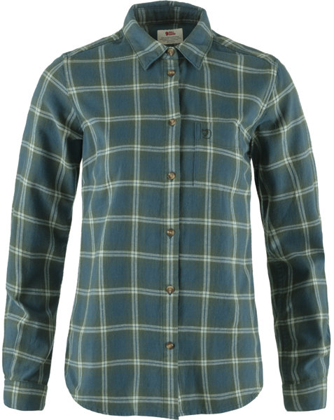 Fjällräven Övik Flannel W - Langarm Hemd - Damen, Gr. XS