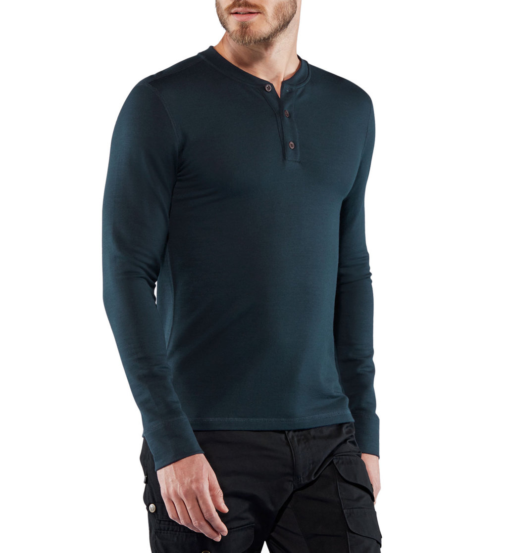 Fjällräven Singi Merino Henley LangarmShirt Herren