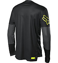 Fox Defend LS Moth - maglia ciclismo - uomo, Black/Yellow