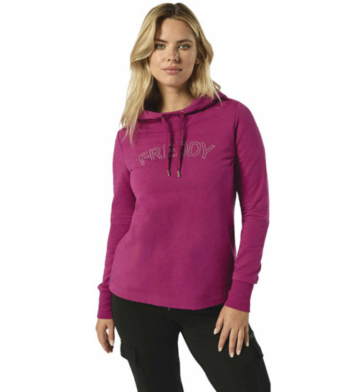 Freddy Felpa con cappuccio W - donna. Taglia M
