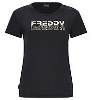 Freddy Manica Corta - T-Shirt - Damen, Black