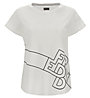 Freddy Manica Corta - T-shirt Fitness - Damen, Black/White