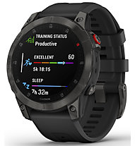 Garmin Epix 2 Titanium - orologio GPS multisport, Black