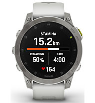 Garmin Epix 2 Titanium - orologio GPS multisport, White