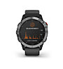 Garmin Fenix 6 Solar - Sportuhr mit Solartechnologie, Silver/Black