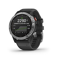 Garmin Fenix 6 Solar - Sportuhr mit Solartechnologie, Silver/Black
