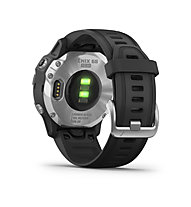 Garmin Fenix 6S Solar - orologio solare multisport, Silver/Black