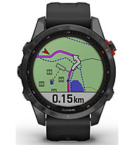 Garmin Fenix 7S Solar - orologio GPS multisport, Dark Grey/Black