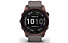 Garmin Fenix 7S Solar Sapphire - GPS Multisportuhr, Light Red/Light Grey