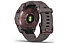 Garmin Fenix 7S Solar Sapphire - GPS Multisportuhr, Light Red/Light Grey