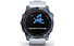 Garmin Fenix 7X Solar Sapphire - orologio GPS multisport, Light Blue/White