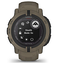 Garmin Instinct 2 Solar Tactical Edition - Multisport GPS Uhr, Brown