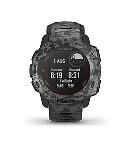 garmin instinct solar graphite camo