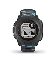 Garmin Instinct Solar Surf Edition - orologio GPS solare, Grey/Blue