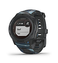 Garmin Instinct Solar Surf Edition - orologio GPS solare, Grey/Blue