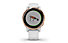 Garmin Vivoactive 4S - orologio sportivo - donna, White/Gold